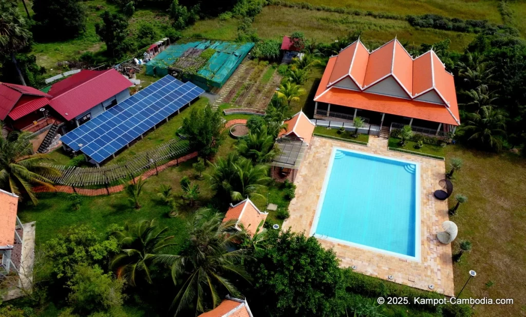 Ganesha Resort in Kampot, Cambodia. Kampot's Top Resorts.