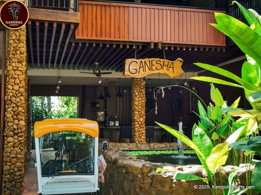 Ganesha Resort in Kampot, Cambodia. Kampot's Top Resorts.