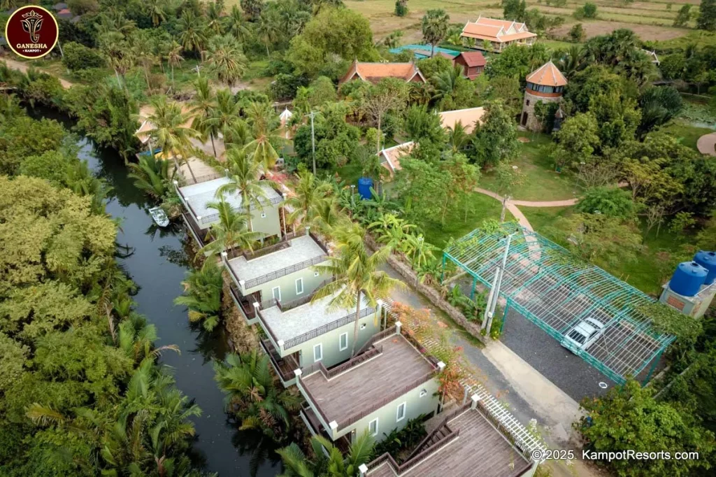 Ganesha Resort in Kampot, Cambodia. Kampot's Top Resorts.