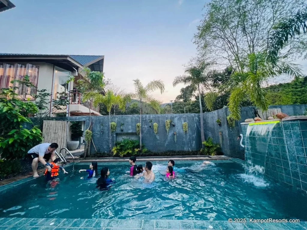 Green Valley Veal Pouch Resort in Kampot, Cambodia. Kampot's Top Resorts.