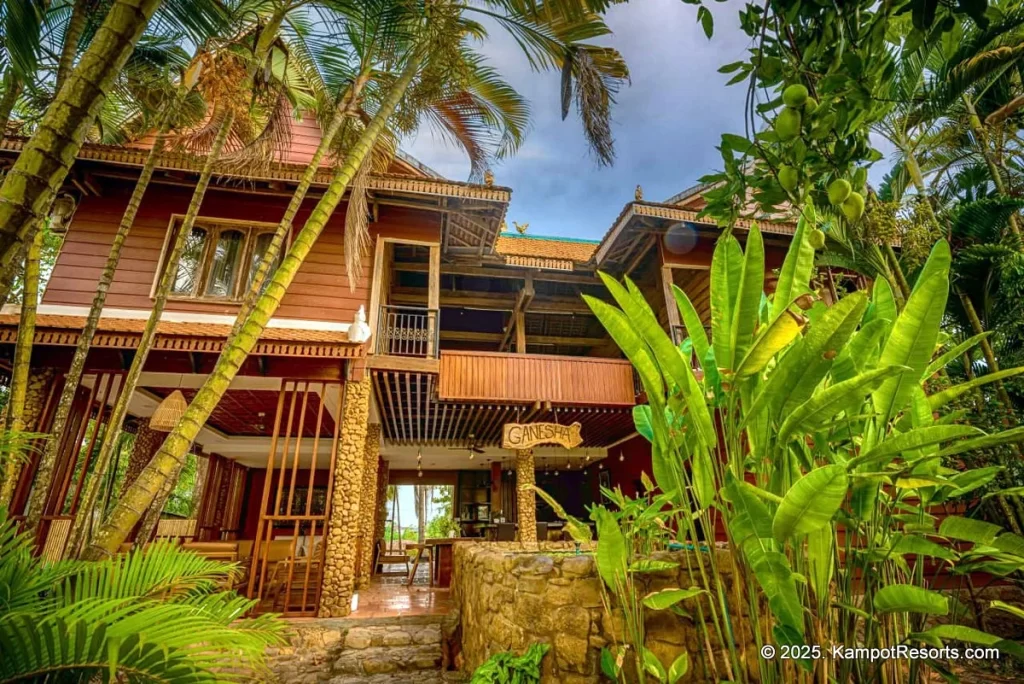 Ganesha Resort in Kampot, Cambodia. Kampot's Top Resorts.