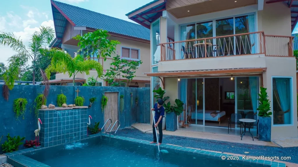 Green Valley Veal Pouch Resort in Kampot, Cambodia. Kampot's Top Resorts.