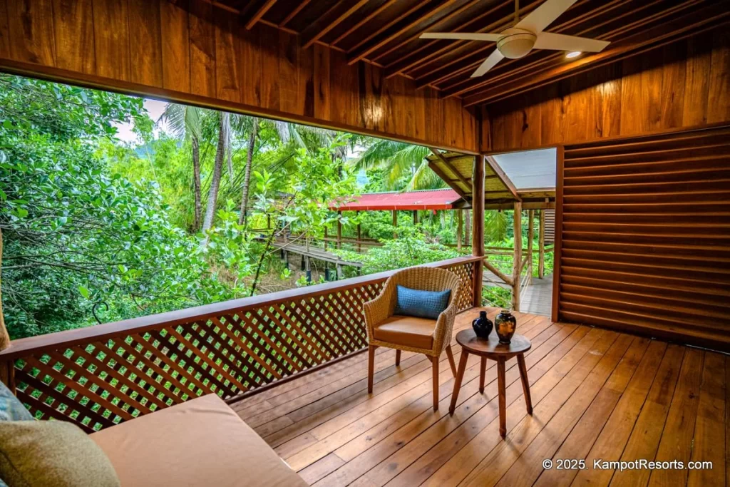 Peam Snea Resort in Kampot, Cambodia. Kampot's Top Resorts.