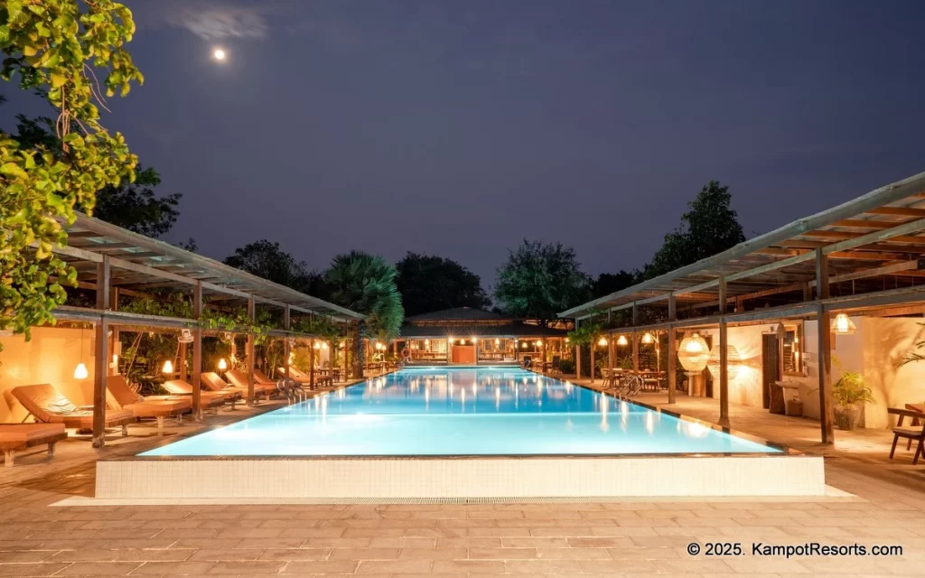 Peam Snea Resort in Kampot, Cambodia. Kampot's Top Resorts.