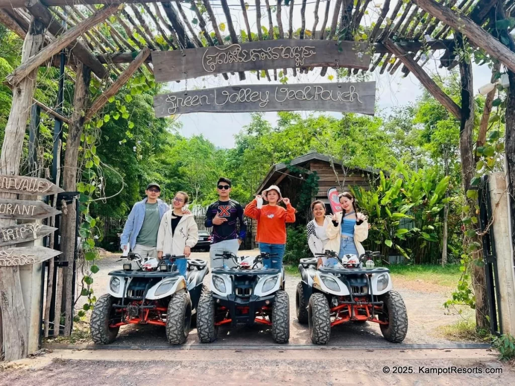 Green Valley Veal Pouch Resort in Kampot, Cambodia. Kampot's Top Resorts.