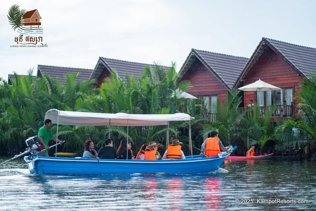 Lodge Moni Essara Resort in Kampot, Cambodia. Kampot's Top Resorts.
