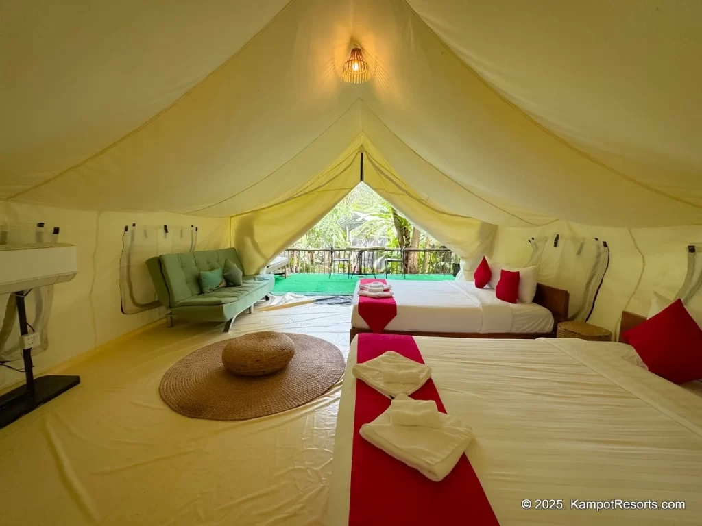 Green Valley Veal Pouch Resort in Kampot, Cambodia. Kampot's Top Resorts.