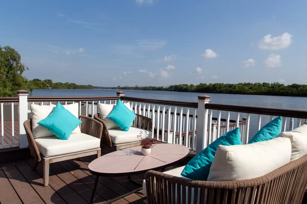 Castle Bayview Resort & Spa in Kampot, Cambodia. Kampot's Top Resorts.
