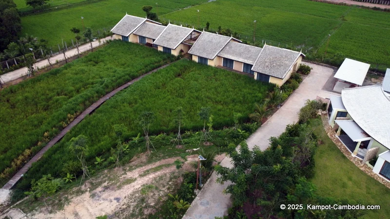 Komsan Kampot Resort in Kampot, Cambodia. Kampot's Top Resorts.