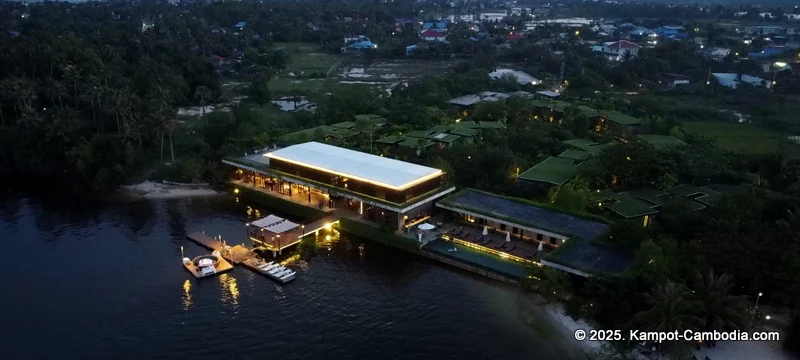 Amber Resort in Kampot, Cambodia. Kampot's Top Resorts.