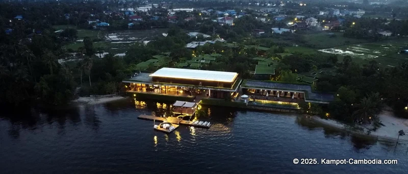 Amber Resort in Kampot, Cambodia. Kampot's Top Resorts.