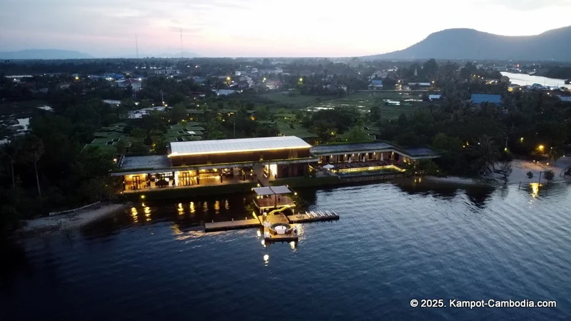 Amber Resort in Kampot, Cambodia. Kampot's Top Resorts.