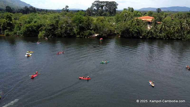 Peam Snea Resort in Kampot, Cambodia. Kampot's Top Resorts.