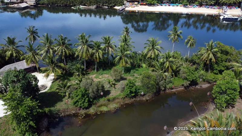 Peam Snea Resort in Kampot, Cambodia. Kampot's Top Resorts.