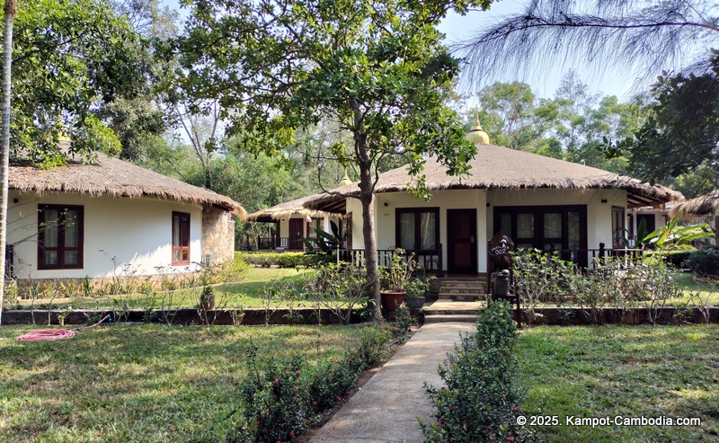 Nataya Resort in Kampot, Cambodia. Kampot's Top Resorts.