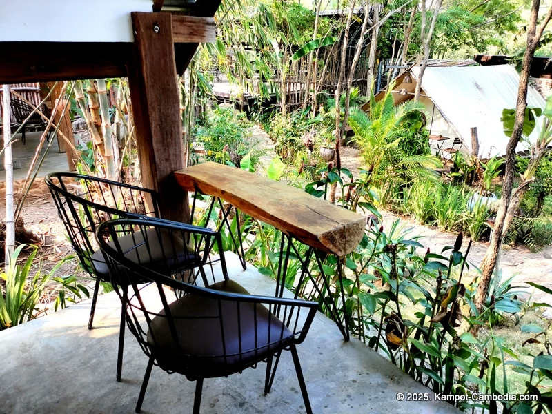 Green Valley Veal Pouch Resort in Kampot, Cambodia. Kampot's Top Resorts.