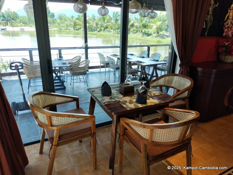 Komsan Kampot Resort in Kampot, Cambodia. Kampot's Top Resorts.
