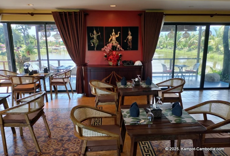 Komsan Kampot Resort in Kampot, Cambodia. Kampot's Top Resorts.