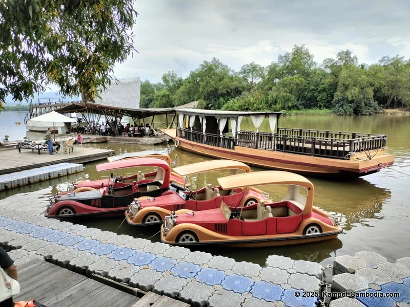 Scenes around Kampot, Cambodia. Cambodia's top resort destination.