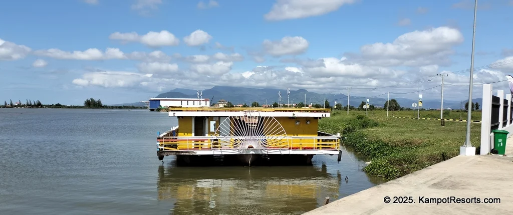 Scenes around Kampot, Cambodia. Cambodia's top resort destination.