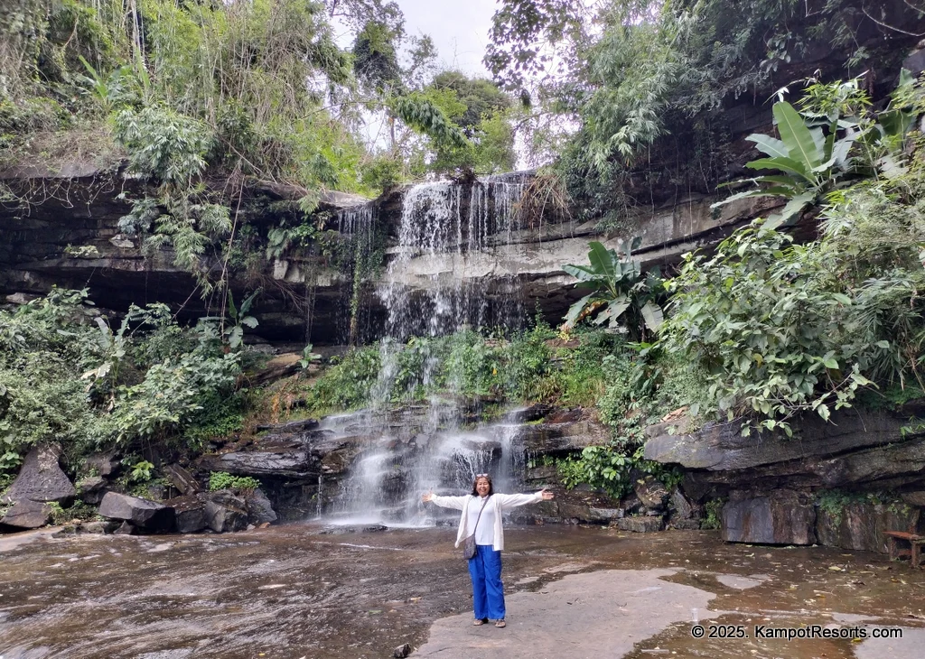 Scenes around Kampot, Cambodia. Cambodia's top resort destination.