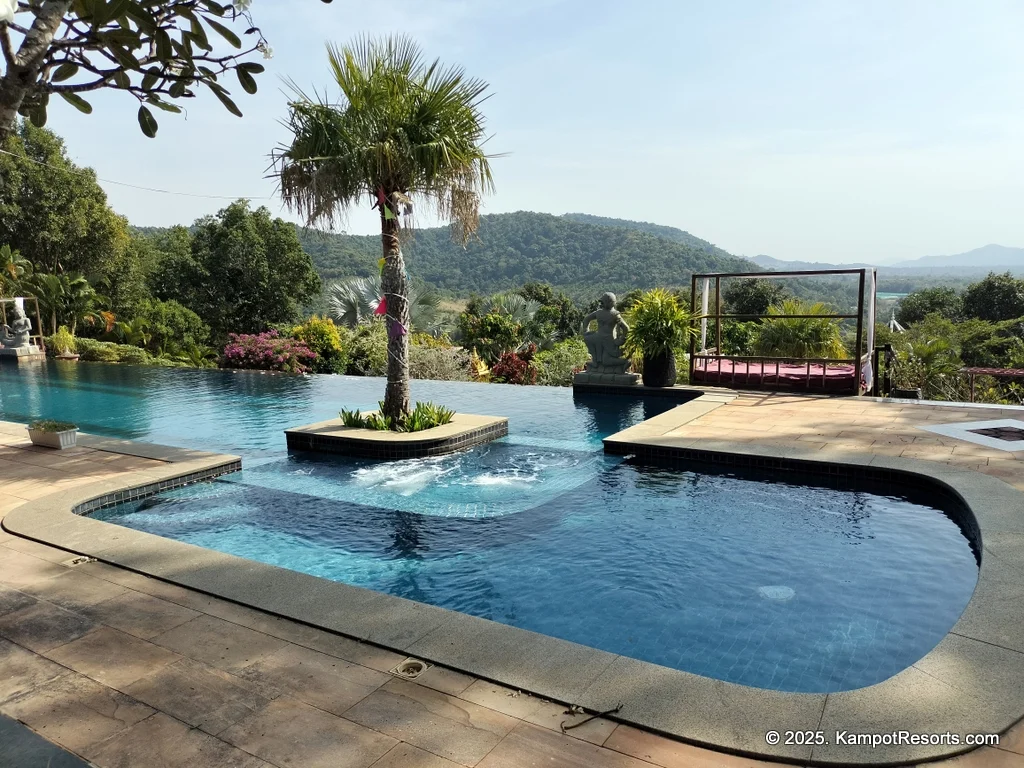 Scenes around Kampot, Cambodia. Cambodia's top resort destination.