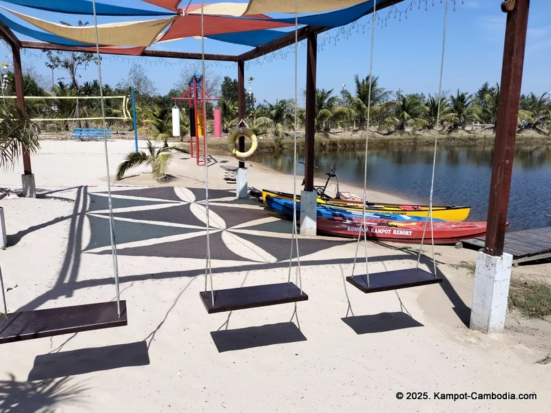 Komsan Kampot Resort in Kampot, Cambodia. Kampot's Top Resorts.