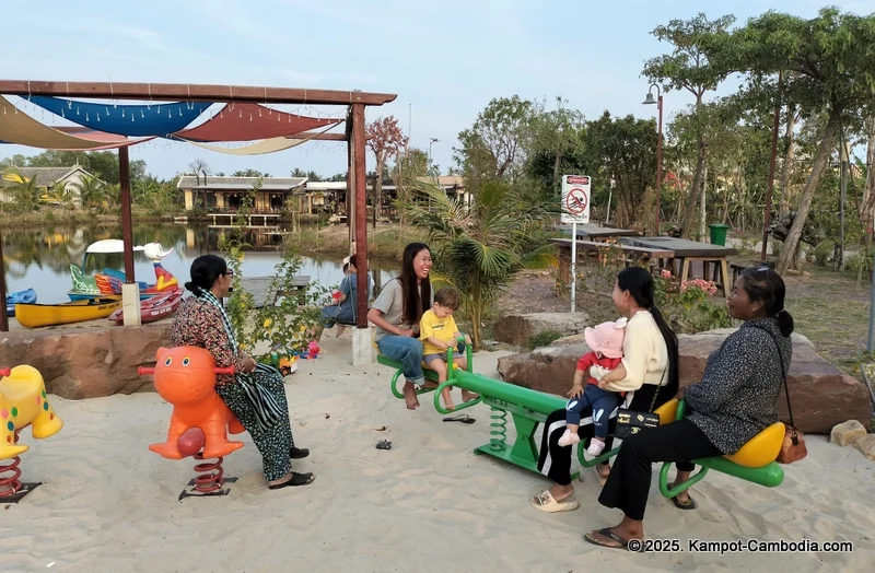 Komsan Kampot Resort in Kampot, Cambodia. Kampot's Top Resorts.