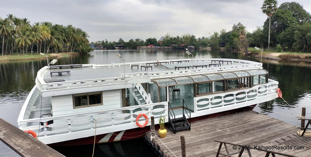 Scenes around Kampot, Cambodia. Cambodia's top resort destination.