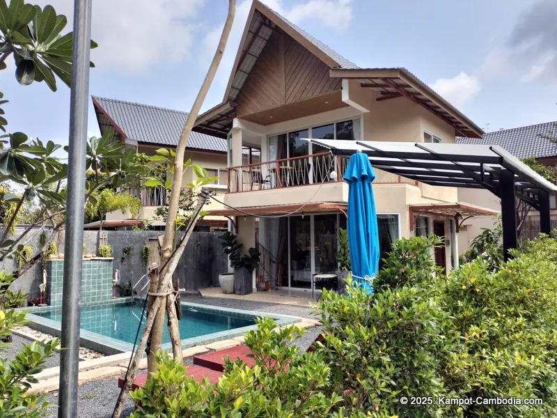 Green Valley Veal Pouch Resort in Kampot, Cambodia. Kampot's Top Resorts.