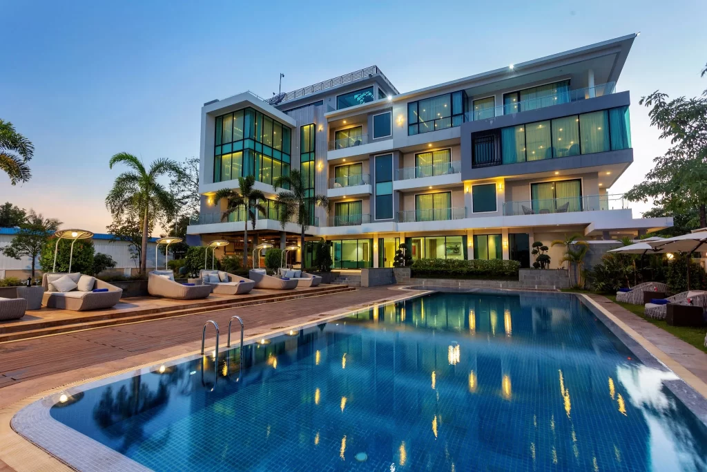 Castle Bayview Resort & Spa in Kampot, Cambodia. Kampot's Top Resorts.