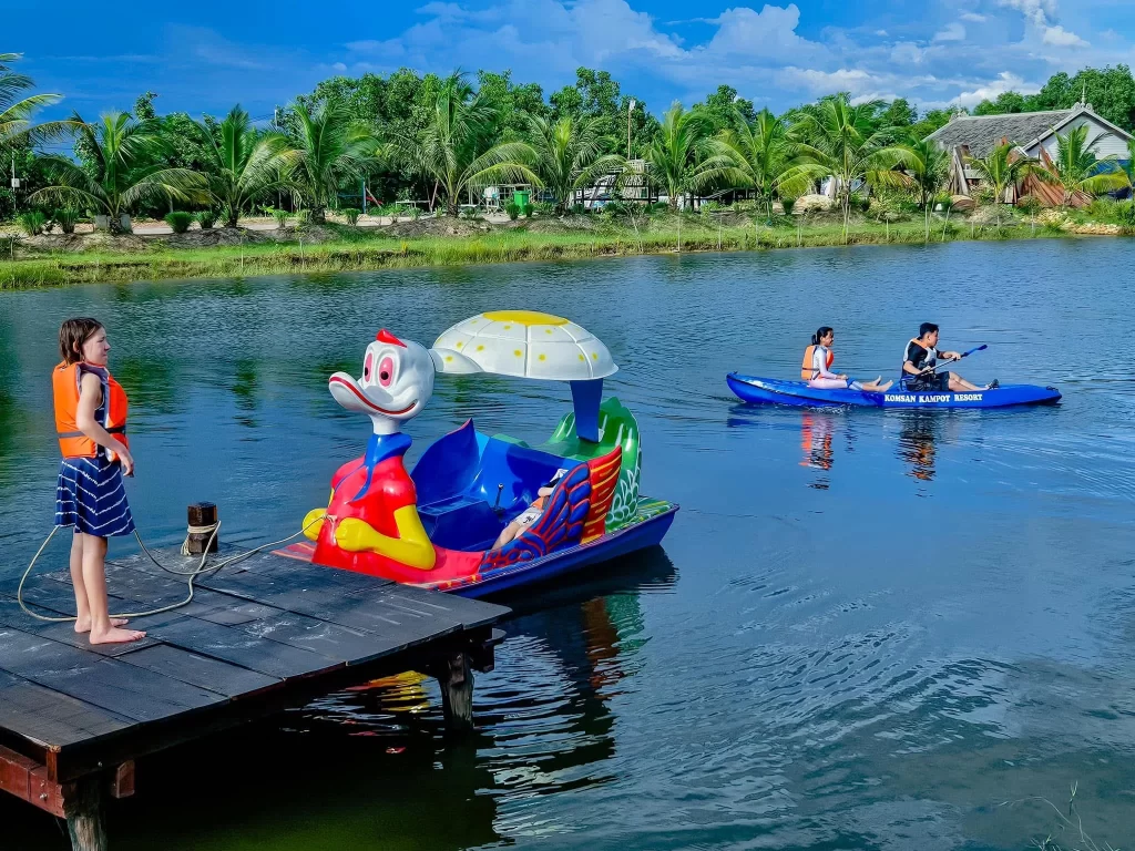 Komsan Kampot Resort in Kampot, Cambodia. Kampot's Top Resorts.