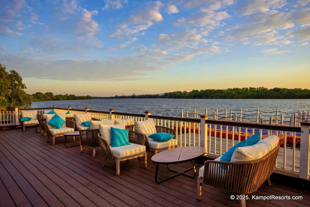 Castle Bayview Resort & Spa in Kampot, Cambodia. Kampot's Top Resorts.